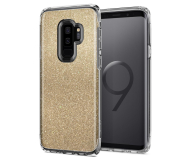 Etui Slim Armor Crystal Glitter do Samsung Galaxy S9+ złote - 424920 - zdjęcie 1